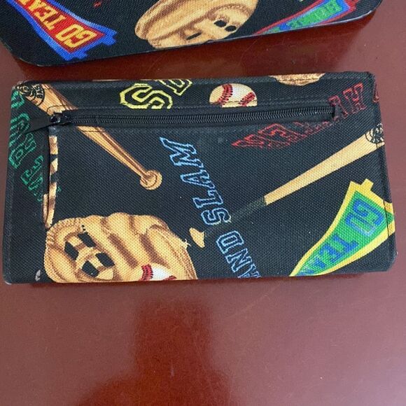 ⚾️⚾️ Baseball Themed Bag and Wallet!! 🎶🎵 Take me at the ball park!! - Picture 8 of 8